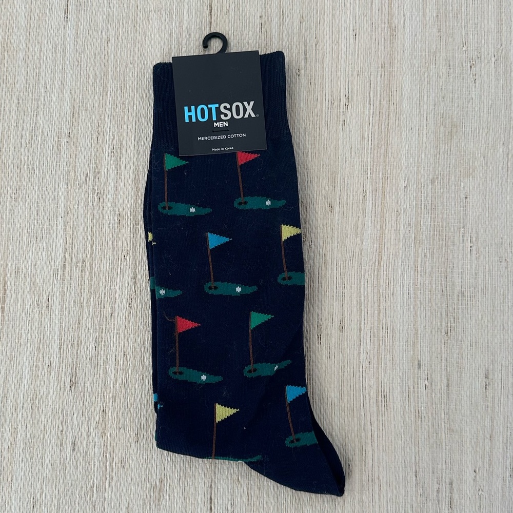 HOT SOX- NWT Men’s Dress Socks with Golf